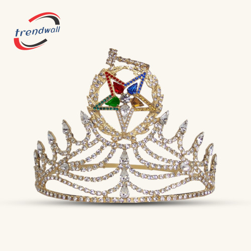 OES Grand Worthy Matron OES Crown Most Favorited Crown Gold Tone