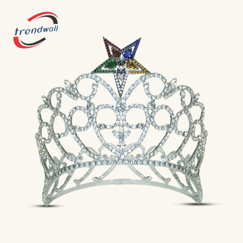 Freemason associate OES Crown Full head style Gold/Silver Tone